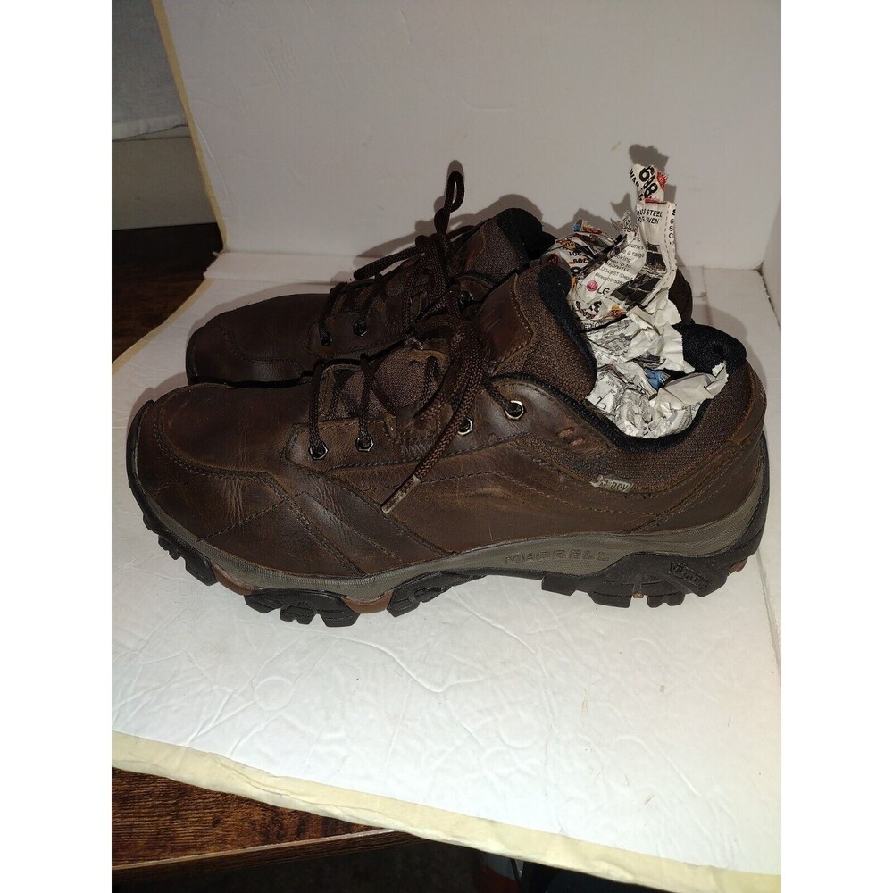 Merrell Men's Moab Adventure Lace Waterproof Dark Earth J91825 US 10.5 M EU 44.5